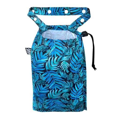 Cute Hanging Car Trash Garbage Bag 100% Leakproof Waterproof Multipurpose for Car Back Front Seat Console with Hanging Strap (Leaves) - color: Leaves