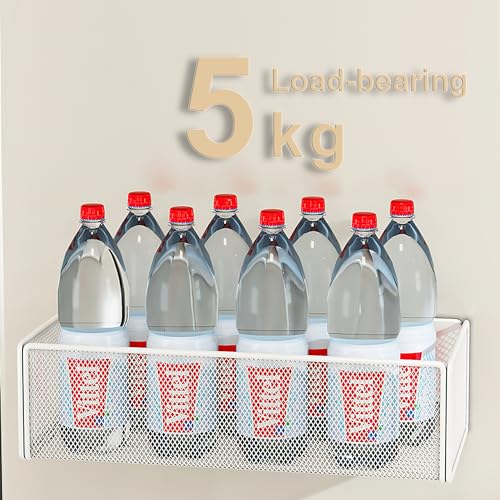 Magnetic Basket Organizer Holder for Fridge Magnetic Storage Bin Box Containers for Refrigerator Whiteboard Classroom (Large, Black) - style: Large, Black