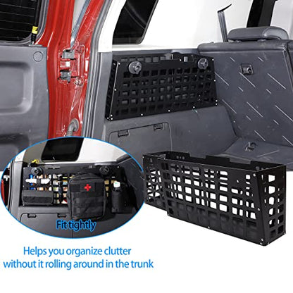 HAPPYHORSE For Toyo-ta FJ Cruiser 2007-2021 trunk, sundries organizer storage compartment storage box (Storage box B on the left side of the trunk)