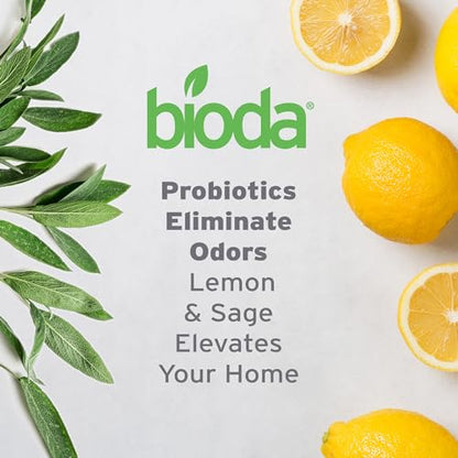 Bioda Multi-Purpose Probiotic Enzyme Cleaner and Deodorizer | Professional Strength | Trash Can Deodorizer, Pet Stains and Odors, Drains, Floors, Bathrooms, Toilets | Made in USA | 1 Gallon - size: 128 Fl Oz (Pack of 1)