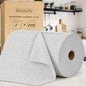 KitchLife Microfiber Cleaning Cloth Roll, 100 Pack - Tear-Away Microfiber Paper Towels, Lint-Free, Reusable, Washable for Kitchen, Car, Dishes, and Sensitive Surfaces (Light Gray) - color: Light Gray, size: 100 Pack