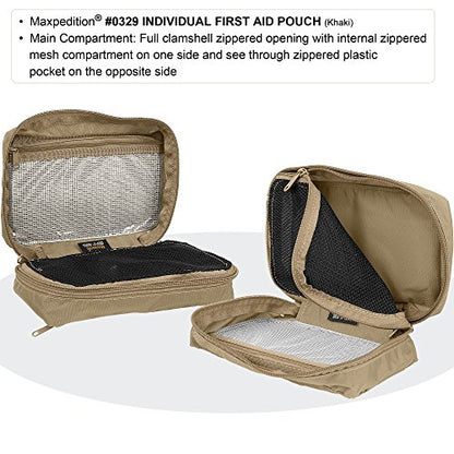 Maxpedition Gear Individual First Aid Pouch - color: Khaki