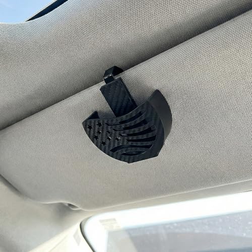 Car Visor Clip Holder for Standard ZYN（2.75 in*0.78 in）,High-Temperature Resistant Sun Visor Accessories for 15 Pouches Bag cansInterior Car Accessories for Organization,Fit Most of The Visor (Black)
