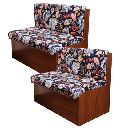 FUANGUI RV Dinette Cushion Covers - Stretch Camper Cushion Booth Seats Replacement - Washable Sofa Furniture Protector (B5, 2 Bench & 2 Backrest Covers) - color: B5
