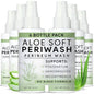 Aloe Soft Perineal Spray - 6 Pack of 8 Oz Perineal Cleanser - Rinse Free Body Wash Made with Aloe Vera Extract - Pain Relief for Postpartum, Hemorrhoid, and Incontinence - size: 6 Count