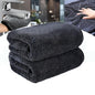 Shiny Microfiber Wipes Bath Shower Cleaning Cloths, 1300gsm Super Absorbent Microfiber Bath Towels, for Bathroom, Car and Home Toilet (2Pcs-Double Pile(23.62 * 15.75in)) - color: 2pcs-double Pile(23.62*15.75in)