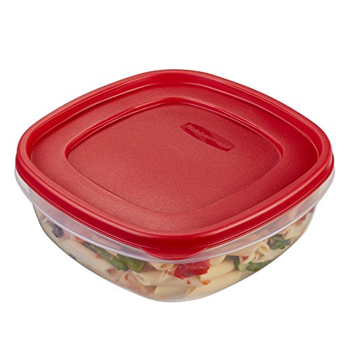 Rubbermaid Easy Find Lids Food Storage Container, 9 Cup, Racer Red - style: 9.0C/2.1L