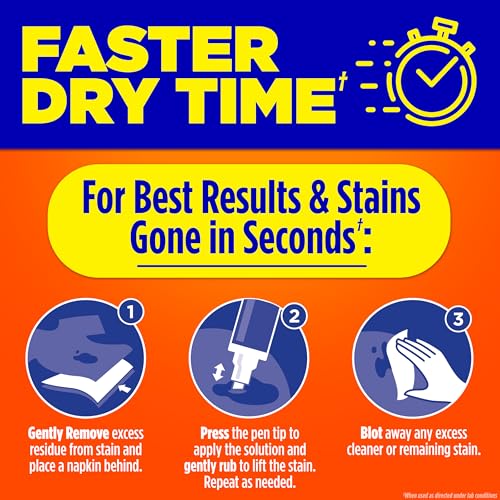Tide Stain Remover for Clothes, Tide To Go Pen, Instant Stain & Spot Remover for Clothes, Travel & Pocket Size, 5 Count (Pack of 1) (Packaging May Vary)