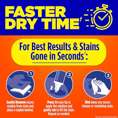 Tide Stain Remover for Clothes, Tide To Go Pen, Instant Stain & Spot Remover for Clothes, Travel & Pocket Size, 5 Count (Pack of 1) (Packaging May Vary)
