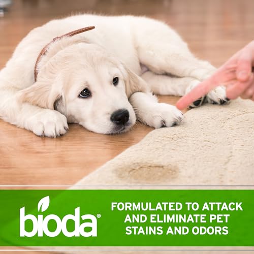 Bioda Multi-Purpose Probiotic Enzyme Cleaner and Deodorizer | Professional Strength | Trash Can Deodorizer, Pet Stains and Odors, Drains, Floors, Bathrooms, Toilets | Made in USA | 1 Gallon - size: 128 Fl Oz (Pack of 1)