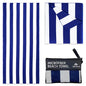 Elite Trend Microfiber Beach Towel for Adults with Bag - Large 63x31 inch - Lightweight Sand Free Quick Dry Towel for Travel, Swimming, Yoga, Camping (Cabana Navy) - color: Cabana Navy, style: Large 63x31"