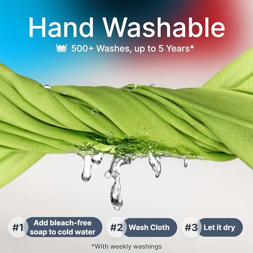 Koala Lens Cleaning Cloth | Japanese Microfiber | Glasses Cleaning Cloths | Eyeglass Lens Cleaner | Eyeglasses, Camera, VR/AR Headset, and Screen Cleaner | Black & Green (Pack of 2) - color: Black / Green, size: 2 Pack