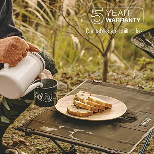 Helinox Table One Lightweight, Collapsible, Portable, Outdoor Camping Table - color: Black