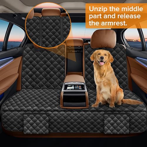 Dog Car Seat Cover for Back Seat Compatible with Volvo XC90 XC60 XC40 S60 S90 Accessories, Waterproof Non-Slip Pet Bench Backseat Covers 2026 New