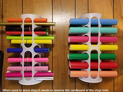 Lunies Grocery Bag Holder - Wall Mount Hanging Trash Bag Organizer for Kitchen (Large Capacity, 2-pack) - color: White 2 Pack