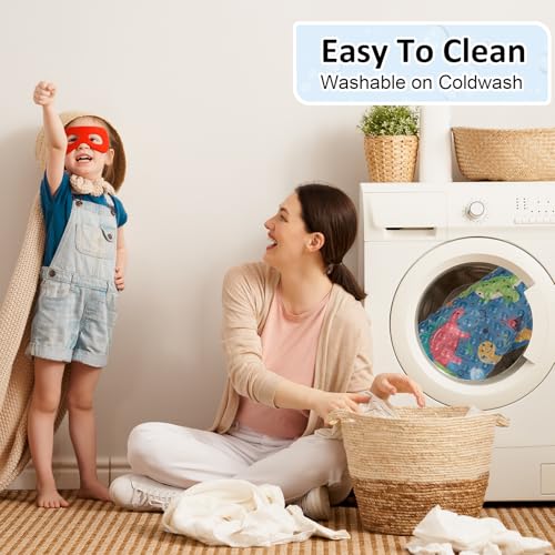Topotdor Baby Bath Mat, Cartoon Bath Mat for Tub Non Slip Kids, 40x16 Inch Extra Long Toddler Bathtub Mat with Drain Holes & Suction Cups, Machine Washable Anti-Slip Shower Mat, Dinosaur - color: Dinosaur