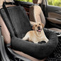 Dog Car Seat for Small Medium Dogs,Detachable Washable Travel Safety Pet Booster Seat, Comfy Ultra Soft and Multifunctional Car Travel Bed,Black - color: Black, size: Small