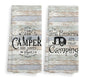 Welcome to Our Camper Camping Kitchen Towels and Dishcloths Sets of 2,Campsite Cabin RV Drying Cloth Hand Towels Tea Towels for Bathroom Kitchen,Campers Camping Lovers Gifts,16×24 inches - color: Recreational Vehicle-3