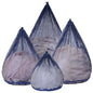 4Pcs Mesh Laundry Bags Washing Machine Mesh Wash Bags for Clothes,Underwear,Lingerie, Bed Linen with Drawstring Closure Sturdy(4 Size, Blue) - color: Blue, size: Pack 4 Pcs