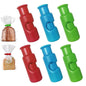 Bag Clips, New Chip Bag Food, Reusable Grocery Bag Clips, Snack Bread Closure Clip, Food for Bags Plastic (6 Pcs) - color: 6 Pack