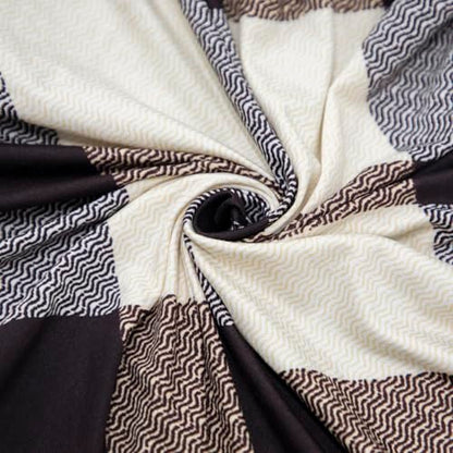 TOPCHANCES RV Dinette Cushion Covers,Stretch Camper Cushions Cover Replacement Bench Cushion Cover Washable Loveseat Slipcovers for Travel Trailer Couch (Pattern 9) - color: Pattern 9