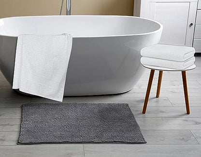 (Pack of 60 White Bath Towel Bulk 20x40 Inches - Economy Cheap Bath Towels for Commercial Uses, Gym, Salon, Spa & Hair -Lightweight Bath Towel Quick Drying -Bath Towels Sets Bulk - color: White, size: Bath Towel - Pack of 60 - 20x40 Inches