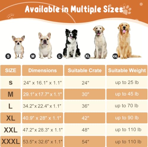 EMPSIGN Fancy Dog Bed Mat, Pet Bed Pad Reversible (Cool & Warm), Machine Washable Crate Pad, Pet Sleeping Mat for Small to XXX-Large Dogs, Navy, Star Pattern,XXL (48inch X30inch X1.1'') - color: Navy, size: XXL (47.2"x28.3"x1.1")
