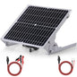 SUNER POWER 24V 20W Solar Battery Charger Maintainer, Built-in Ultra Smart MPPT Charge Controller, Waterproof 20 Watt Solar Panel Trickle Charging Kit for 24Volt AGM, Lead-Acid, Lifepo4 Battery - size: 20W-24V Ultra + Mounting Brackets