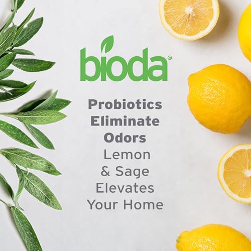 Bioda Multi-Purpose Probiotic Enzyme Cleaner and Deodorizer | Professional Strength | Trash Can Deodorizer, Pet Stains and Odors, Drains, Floors, Bathrooms, Toilets | Made in USA | 1 Gallon | 4 Pack - size: 128 Fl Oz (Pack of 4)