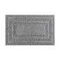 Eddie Bauer - Bathroom Rug, 100% Soft Plush Tufted Cotton Bath Rug, Highly Absorbent, Quick-Dry, and Skid-Resistant Backing (Logan Chrome Grey, 24" x 40") - color: Chrome Grey, style: 24" x 40"