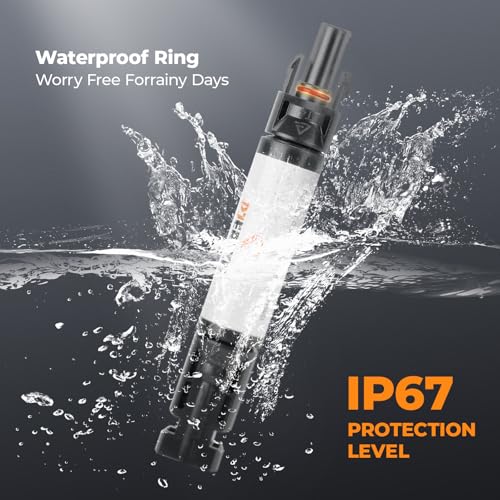 15A Solar Panel Fuse Holder 1000V with PV Fuse Inline Connector 15Amp for Solar System, Ready to Plug IP67 Waterproof 2 PCS - style: 15A 2PCS