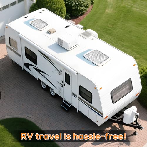 YUNVI RV Skylight Insulator 14x22x2.8,RV Vent Cover and Skylight Shade,Waterproof RV Vent Insulator Sunroof Pillow for Inside Camper Shower