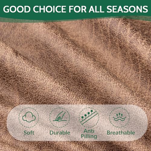 FUANGUI RV Dinette Cushion Covers Stretch Camper Cushion Cover Booth Seats Replacement RV Cushion Covers Washable Sofa Furniture Protector - color: Crackle-camel