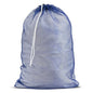 Handy Laundry Mesh XL Laundry Bag - Durable, Machine Washable with Secure Drawstring Closure - Perfect for College Dorms, Laundromats, Apartments (Blue, Large 24" x 36") - color: Blue