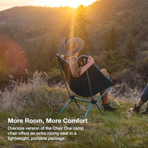 Helinox Chair One Lightweight, Portable, Collapsible Camping Chair - color: Black, size: Large
