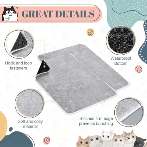 Drydiet 4 Pcs Pet Carrier Pad Travel Pet Reversible Dog Mat Replacement Liners for Travel Dog Bed Pad Washable Plush Double Sided Bed Mat for Cat Kennel Crate(Grey,17 x 11 Inch) - color: Hello from Amazon Selling Partner Support, I'm ha