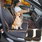 2 Packs Front Seat Car Cover, Waterproof Dog Car Seat Cover, Non-slip & Scratch-Proof, Pet Car Seat Protector with Side Flaps and Storage Pocket, Car Seat Cover for Most Cars, Trucks and SUVs - size: Pack of 2