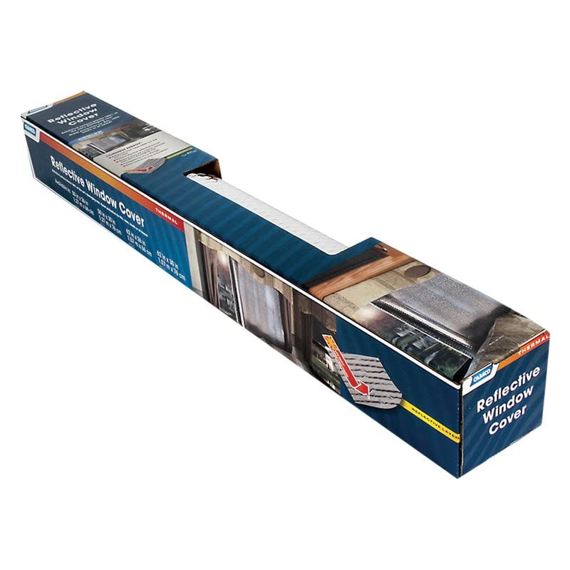 Camco 45162 50" x 30" SunShield Reflective Window Cover - size: 50 Inch x 30 Inch