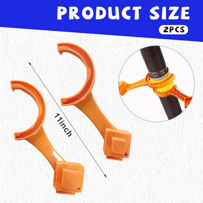 Ohleats 2 PCS RV Sewer Hose Wrench, Multi Purpose Fittings Wrench to Connect and Disconnect Sewer Hoses, Fits Most 3 Inch and 4 Inch Male/Female RV Sewer Caps, RV Accessories