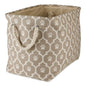 Bone Dry 6192 Pet Storage Collection Lattice Paw Print, Medium Rectangle, Stone - color: Stone, size: Medium Rectangle