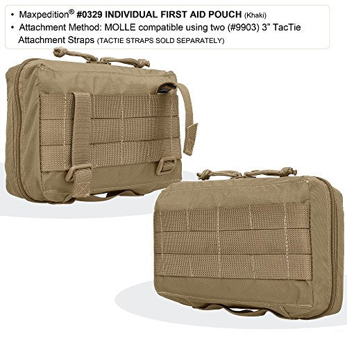 Maxpedition Gear Individual First Aid Pouch - color: Khaki
