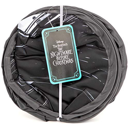 Jay Franco Disney Nightmare Before Christmas Jack & Sally Pop Up Hamper - Mesh Laundry Basket/Bag with Durable Handles (Official Disney Product) - color: Nightmare Before Christmas