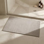 Triohero Bathroom Rugs Non Slip Washable, Super Absorbent Thin Bath Mat Small Quick Dry Low Pile Bathroom Rug, Beige 20"x30" - color: Beige, size: 20"x30"