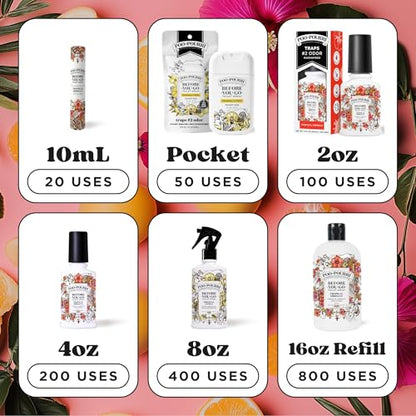 Poo-Pourri Before-You-Go Toilet Spray, Tropical Hibiscus, 2 Fl Oz - Hibiscus, Apricot and Citrus - size: 2 Fl Oz (Pack of 1)