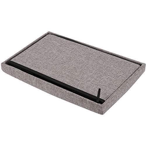 HOZEON 3 Pack 15.7 x 9.8 x 9.8 Inches Folding Storage Ottoman, Grey Rectangle Footrest Seat, Multifunctional Foot Stool for Living Room, Office, Traveling, Fishing, Camping - color: Grey