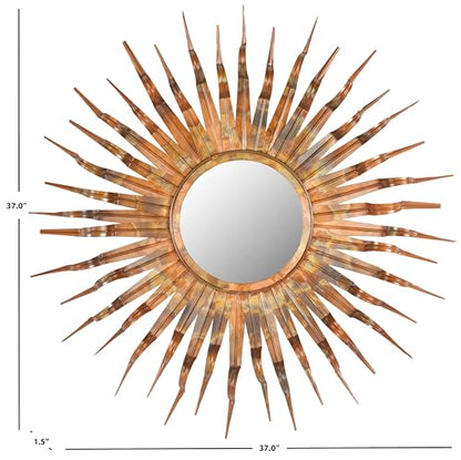 Safavieh Home Collection Sun Mirror - color: Copper