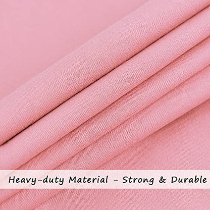Cotton Canvas Laundry Bag with Handles & Drawstring Straps, Heavy Duty Extra Large Laundry Bags for Laundromat and Household, 25.5x34 Inch, Pink - color: Pink
