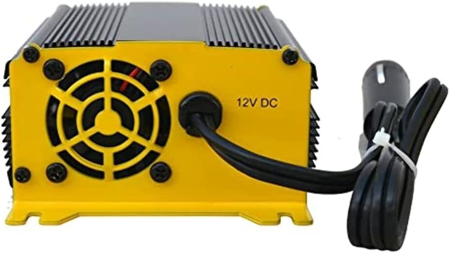 Go Power GP-225HD Heavy-Duty Modified Sine Wave Power Inverter, 225 Watt, 12V Input, Dual AC Outlets, Compact and Portable Solution for Small Electronics, Travel, and Outdoor Use - size: 225 Watt