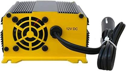 Go Power GP-225HD Heavy-Duty Modified Sine Wave Power Inverter, 225 Watt, 12V Input, Dual AC Outlets, Compact and Portable Solution for Small Electronics, Travel, and Outdoor Use - size: 225 Watt