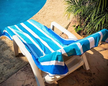 Quick Dry Towel Extra Large 78x35 Inch - Microfiber Beach Towel - Perfect for Beach, Travel, Swimming, Pool, Yoga, Hiking, Camping - Lightweight, Fast Drying, Compact for Adults (Maldives) - color: Maldives, style: Extra Large 78x35"